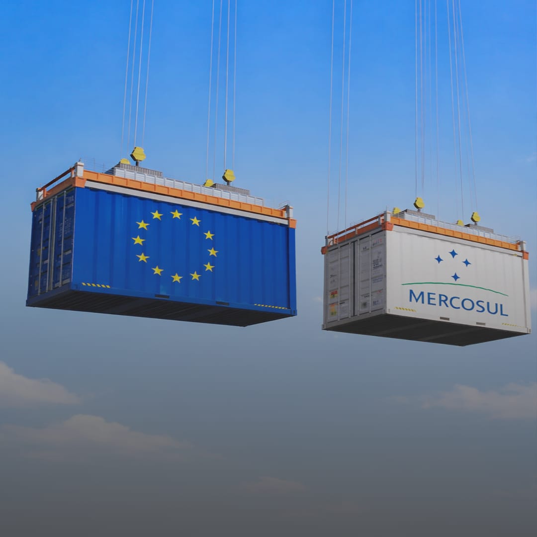 Acordo Mercosul–União Europeia impulsiona exportações